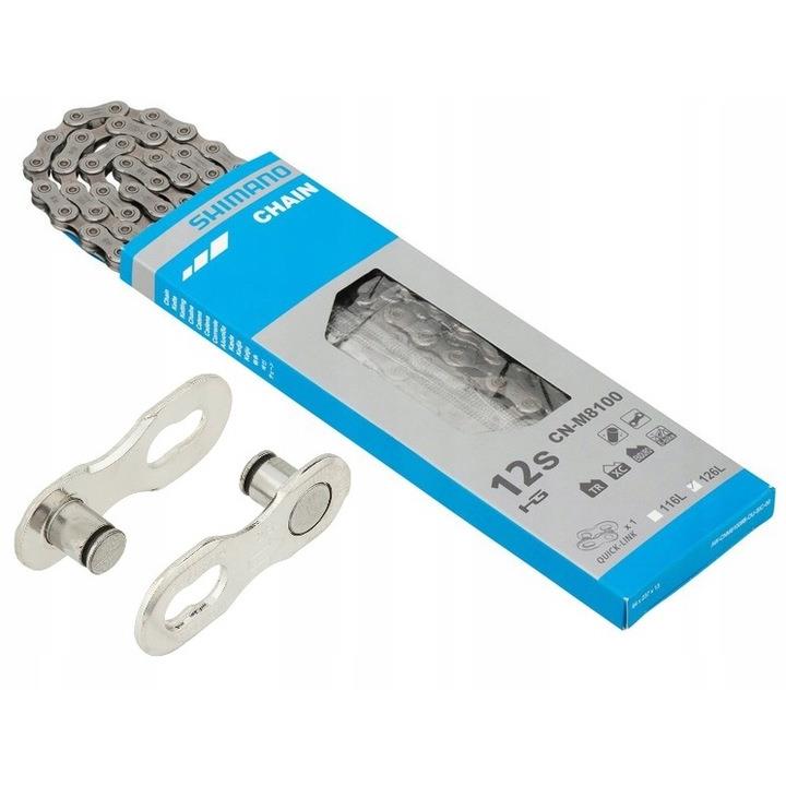 ŁAŃCUCH SHIMANO XT CN-M8100 12RZ SPINKA-120455