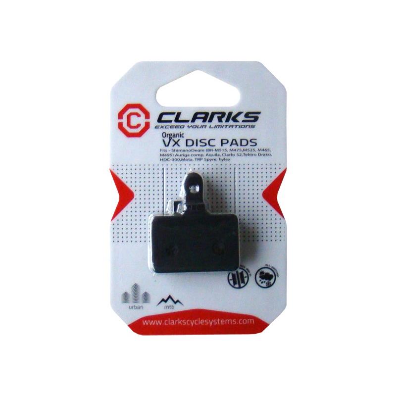 KLOCKI OKŁADZINY CLARKS SHIMANO 525 495 201-122148