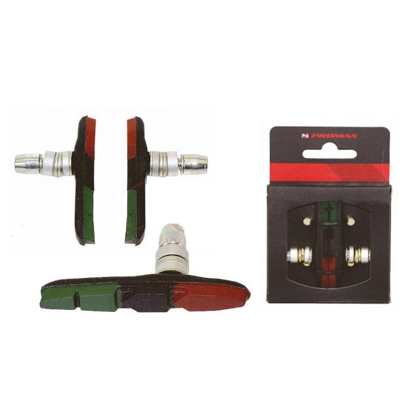 KLOCKI HAM PROMAX V-BRAKE 3-KOLOROWE-131617