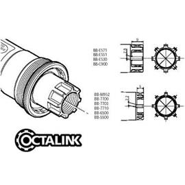 OŚ MECH KORB SH BB-ES25 OCTALINK 73/118MM-101987
