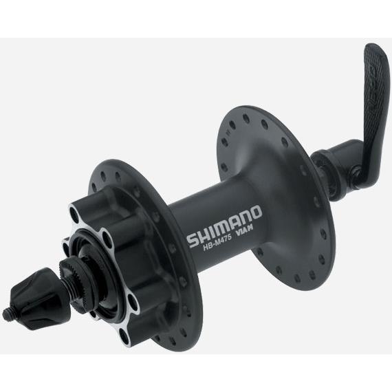 PIASTA PRZÓD SHIMANO HB-M475 SREBRNA 36OTW DISC-102669