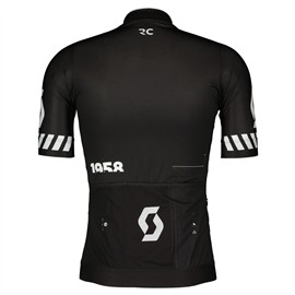 KOSZULKA SCOTT RC PRO S/SL BLACK/WHITE ROZ.L-135214
