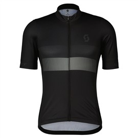 KOSZULKA SCOTT RC TEAM 10 S/SL BLACK/GREY ROZ.L 2024-138884