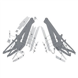 FOLIA SYNCROS KIT PATRON CARBON MATOWA-132905