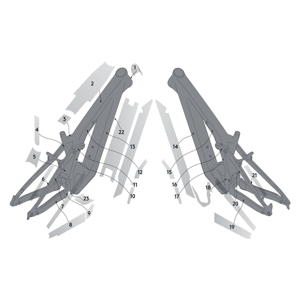 FOLIA SYNCROS KIT PATRON CARBON MATOWA-132905