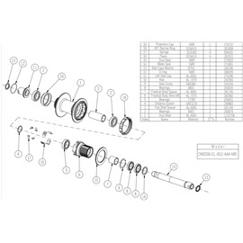 PIASTA TYŁ NOVATEC D902SB-CL-B12 12x148MM MICRO SPLINE 32OTW-140494