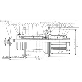 PIASTA TYŁ NOVATEC D902SB-CL-B12 12x148MM SHIMANO HG 32OTW-140496