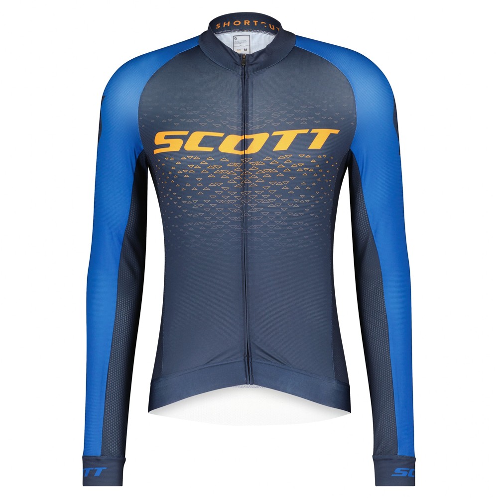 KOSZULKA SCOTT RC PRO LS BLUE/ORAN ROZ.M -138867