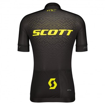 KOSZULKA SCOTT RC PRO S/SL BLK/YELLOW ROZ.XL 2022-124018