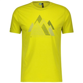 KOSZULKA SCOTT DEFINED DRI GRAPHIC YELLOW ROZ.M-138864