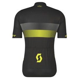 KOSZULKA SCOTT RC TEAM 10 BLK/YELLOW ROZ.L 2023-130117