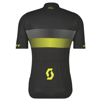 KOSZULKA SCOTT RC TEAM 10 BLK/YELLOW ROZ.L 2023-130117