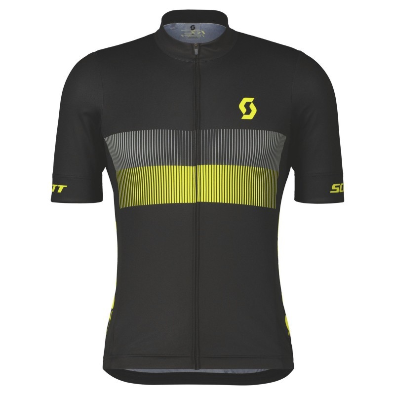 KOSZULKA SCOTT RC TEAM 10 BLK/YELLOW ROZ.XL 2023-130122
