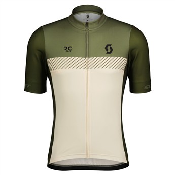 KOSZULKA SCOTT RC TEAM HAY GREEN/WHITE ROZ.XL-140197