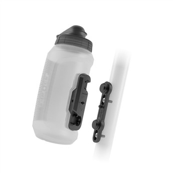 BIDON FIDLOCK 750ML CZARNY TRANSPARENT + BAZA 09676-140529