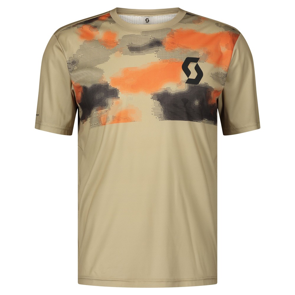 KOSZULKA SCOTT TEE TRAIL VERTIC BEIGE/RED ROZ.L-140219