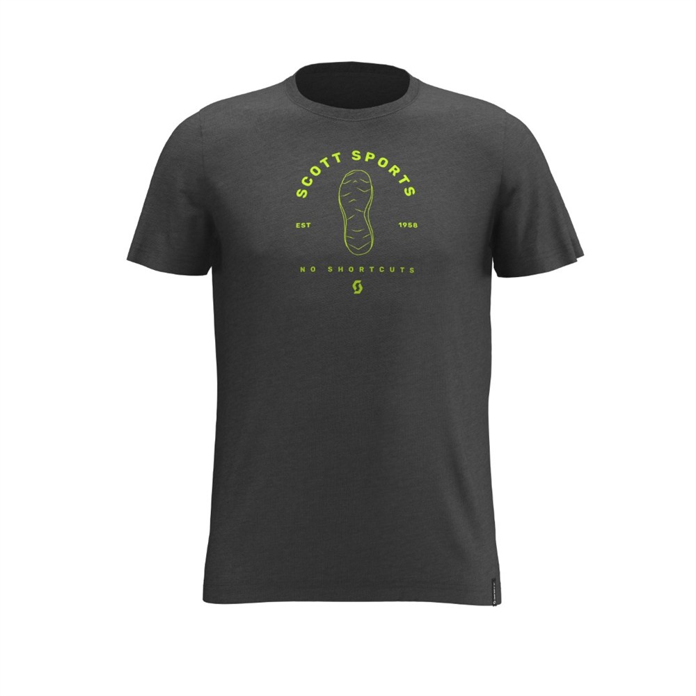 KOSZULKA SCOTT TEE 30 CASUAL SLUB DARK GR/MELA ROZ.L-140615