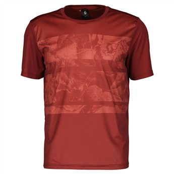 KOSZULKA SCOTT TRAIL FLOW WOOD RED ROZ.L 2024-140228