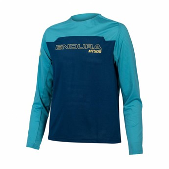 KOSZULKA ENDURA KIDS MT500 BRNR NIEBIE L/S 9-10LAT-129501