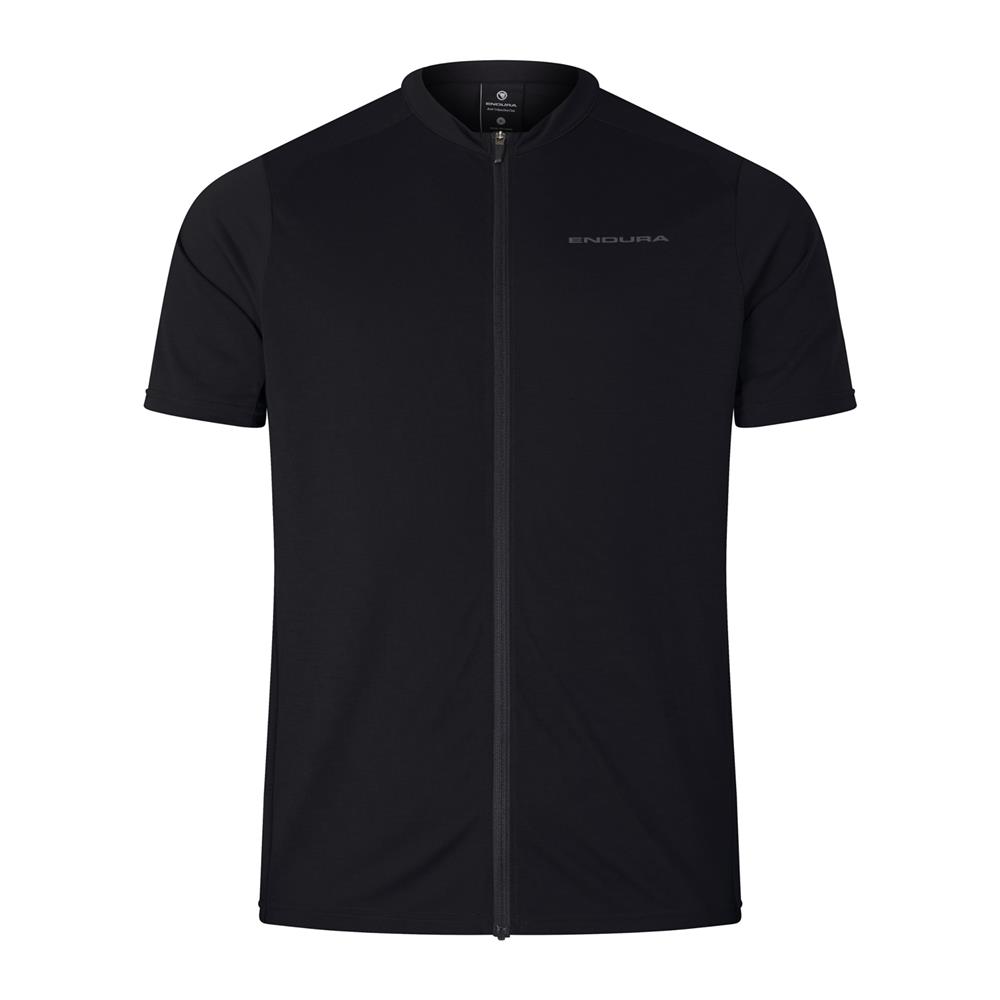 KOSZULKA ENDURA LOOP ZIPPED JERSEY BK BLACK ROZ.L-141501