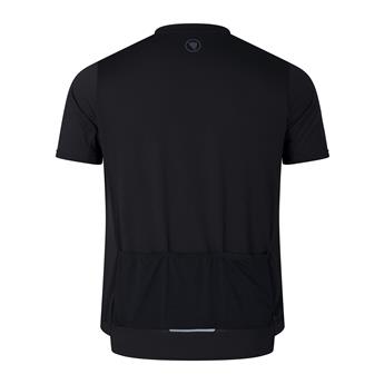KOSZULKA ENDURA LOOP ZIPPED JERSEY BK BLACK ROZ.M-141507
