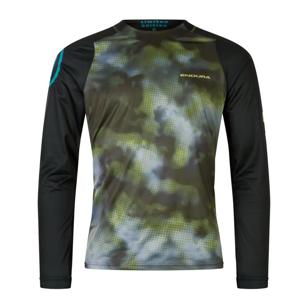 KOSZULKA ENDURA PIXEL CLOUD L/S TEE LTD BK ROZ.S-138763