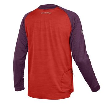 KOSZULKA ENDURA SINGLETRACK FLEECE CZERW ROZ.XL-132680