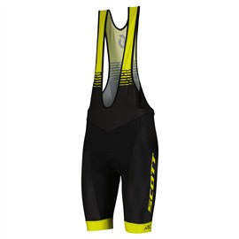 SPODENKI SCOTT BIB RC TEAM BLK/YELLOW ROZ.L 2022-127003