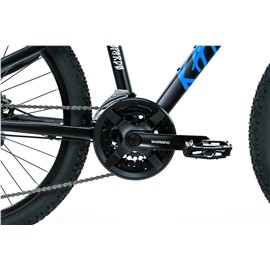 ROWER KANDS LEOPARDO 24" BLACK BLUE-161096