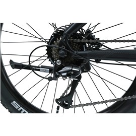 ROWER ELEKTRYCZNY KANDS HOLK 24 CZARNO-NIEBIESKI MAT-161229