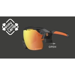 OKULARY SCOTT SPUR BLACK MAT GREY+CLEAR-109976
