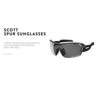 OKULARY SCOTT SPUR BLACK MAT GREY+CLEAR-109981