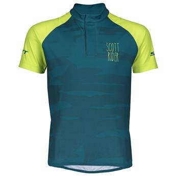 KOSZULKA SCOTT JR RC TEAM BLU/YEL ROZ.L 152CM 2019-110687