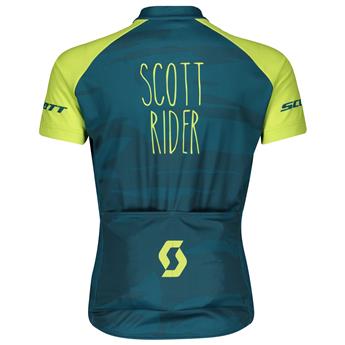 KOSZULKA SCOTT JR RC TEAM BLU/YEL ROZ.L 152CM 2019-110688