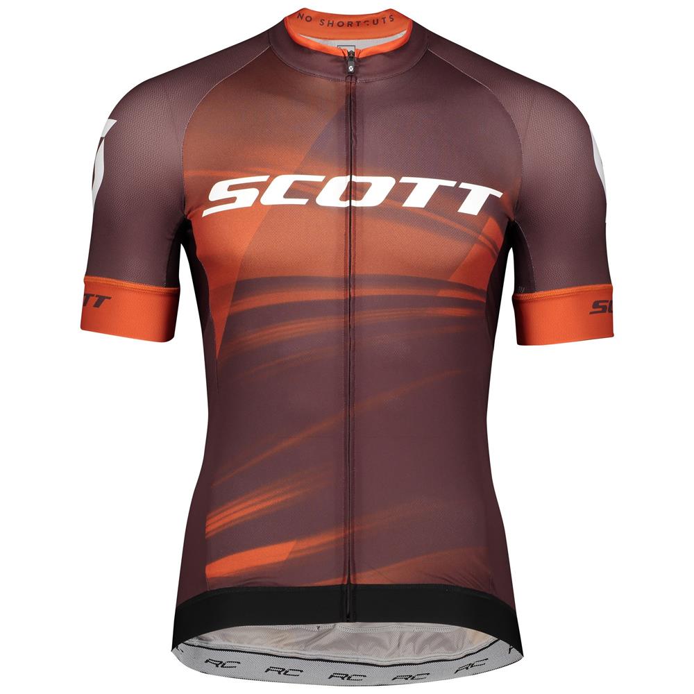 KOSZULKA SCOTT RC PRO S/SL MARO/RED ROZ.XL 2020-114721