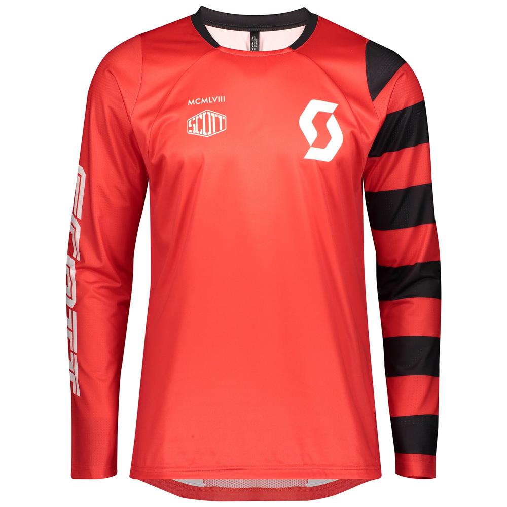 KOSZULKA SCOTT TRAIL VERTIC L/SL RED ROZ.M 2020-114949