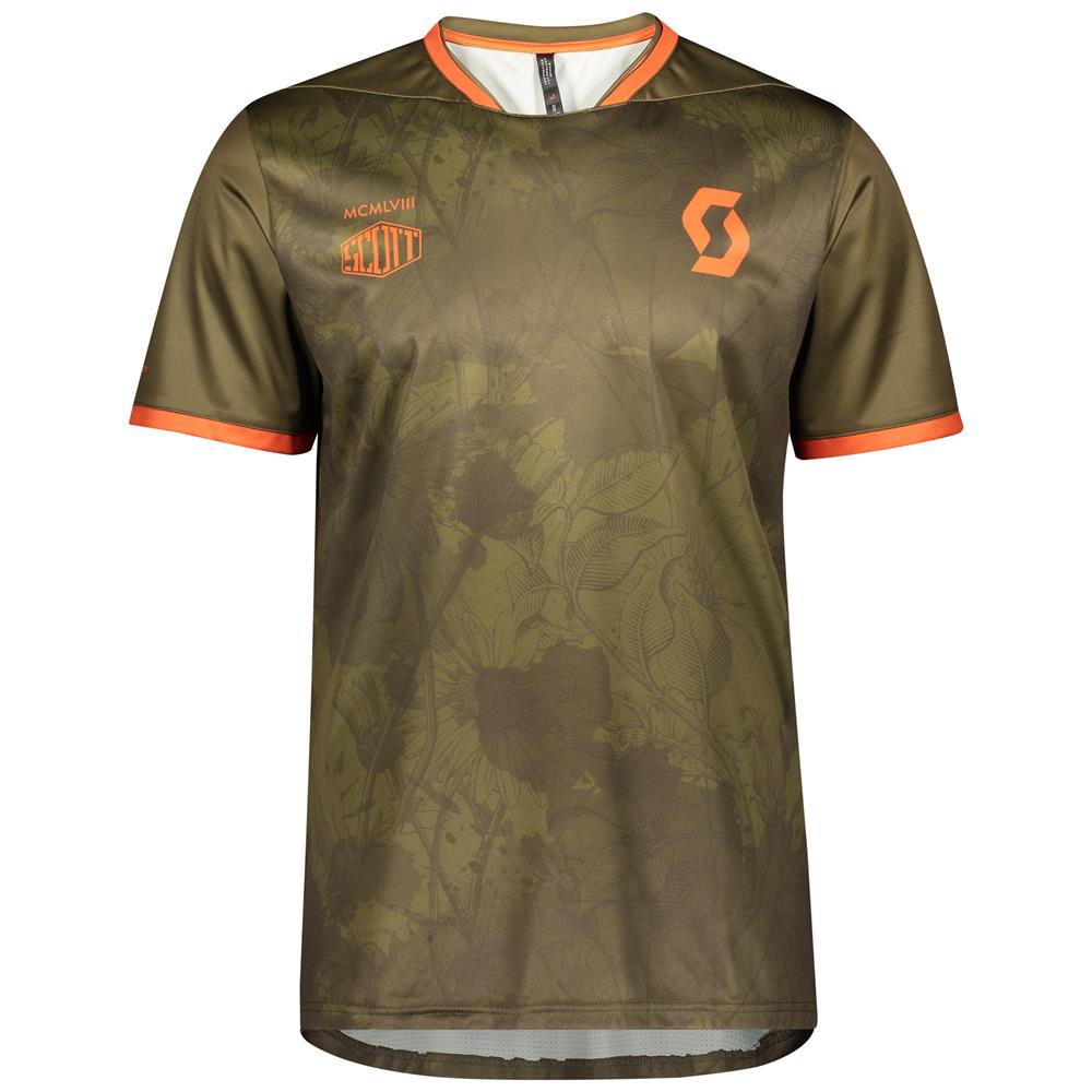 KOSZULKA SCOTT TRAIL FLOW ORAN/GREEN ROZ.M 2020-115193