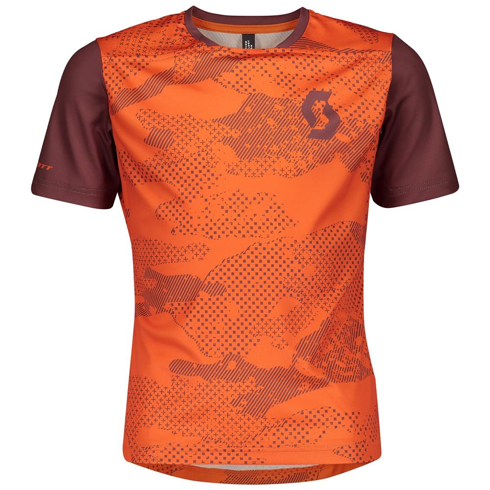KOSZULKA SCOTT JR TRAIL 10 ORANGE ROZ.L 152CM 2020-115486