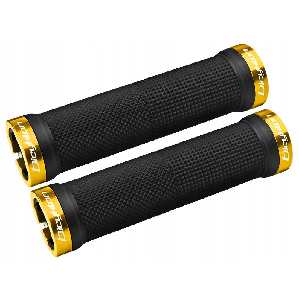 CHWYTY BICYKLON LOCK-ON ZŁOTE-115903