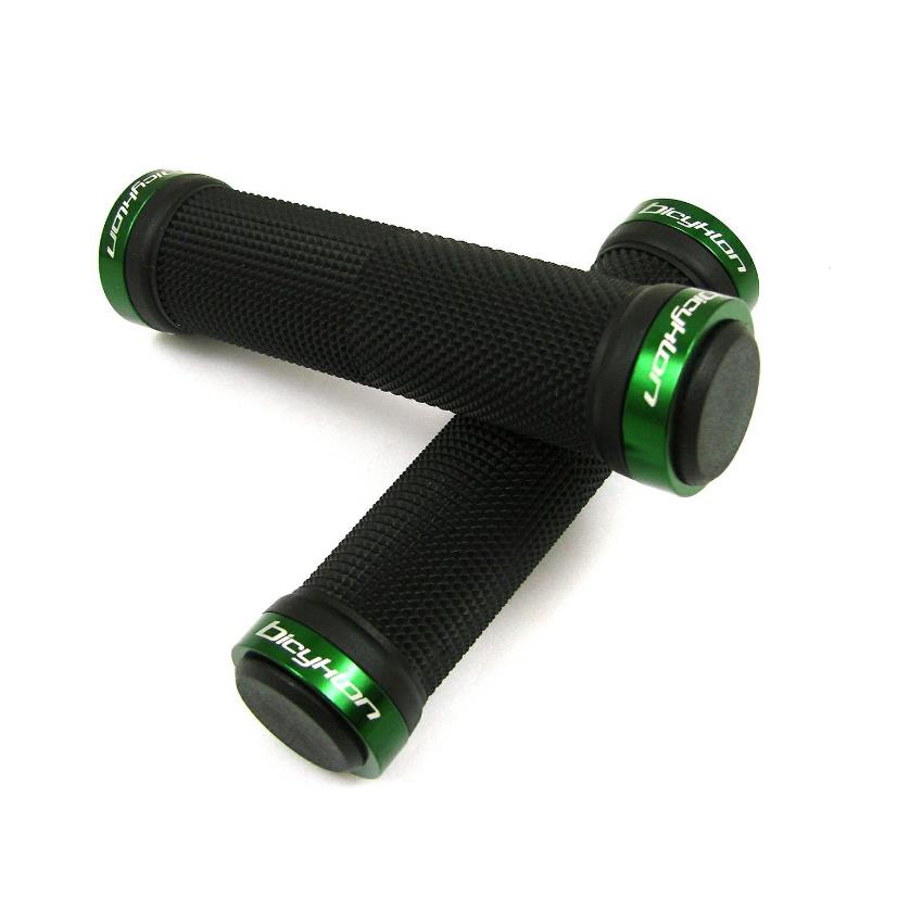 CHWYTY BICYKLON LOCK-ON ZIELONE-115905