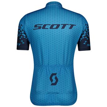 KOSZULKA SCOTT RC TEAM 10 S/SL BLUE ROZ.L 2021-119357