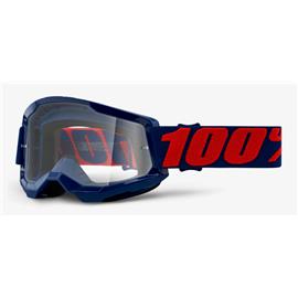 GOGLE 100% STRATA 2 MASEGO PRZEŹROCZYSTA-119988