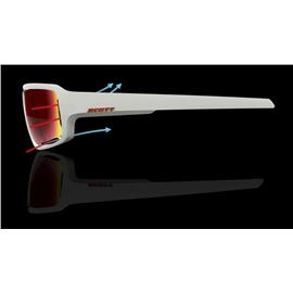 OKULARY SCOTT VECTOR GREY RED CHROME-121014