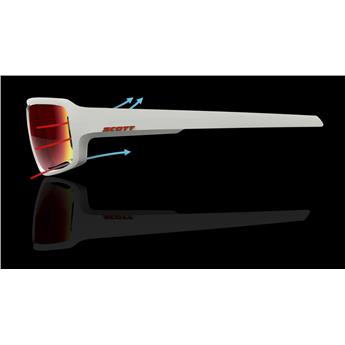 OKULARY SCOTT VECTOR GREY RED CHROME-121014