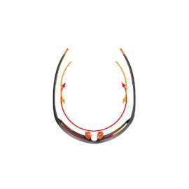 OKULARY SCOTT VECTOR GREY RED CHROME-121015