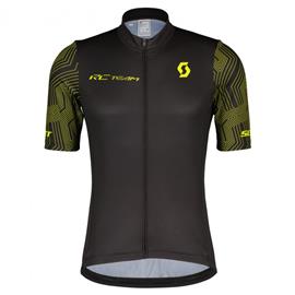 KOSZULKA SCOTT RC TEAM 10 LS BLK/YELLOW ROZ.L 2022-124244