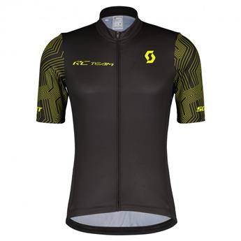 KOSZULKA SCOTT RC TEAM 10 LS BLK/YELLOW ROZ.L 2022-124244