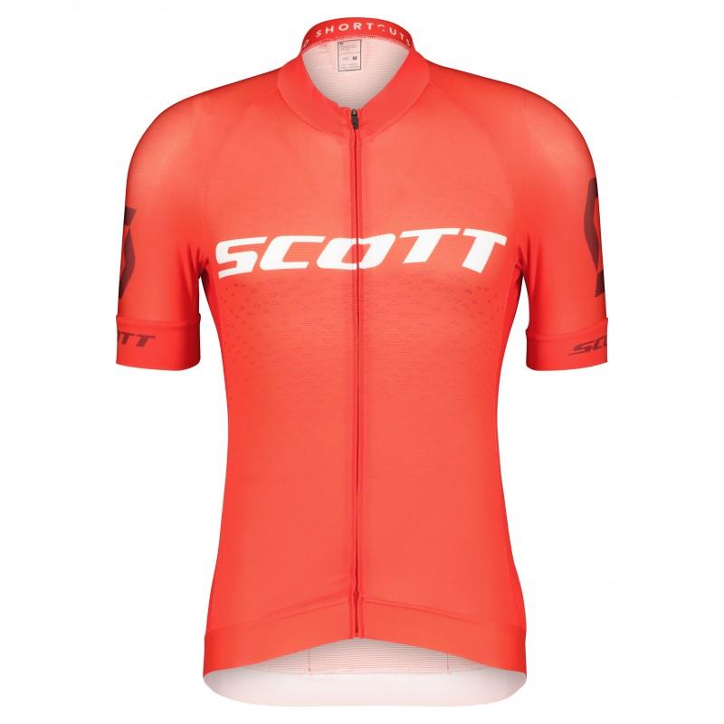 KOSZULKA SCOTT RC PRO S/SL RED/WHT ROZ.XL 2022-125211