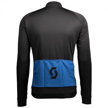 KOSZULKA SCOTT RC WARM L/SL BLK/BLUE ROZ.M-125231