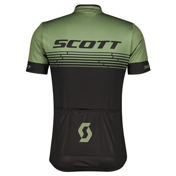 KOSZULKA SCOTT RC TEAM 20 S/SL BLK/GRN ROZ.L 2022-125378